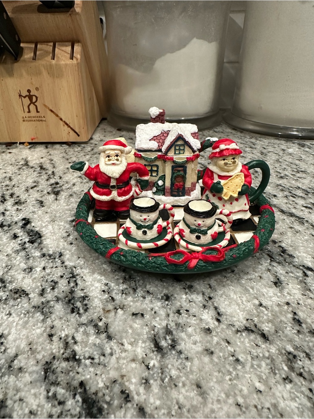 Mini Christmas Tea Set